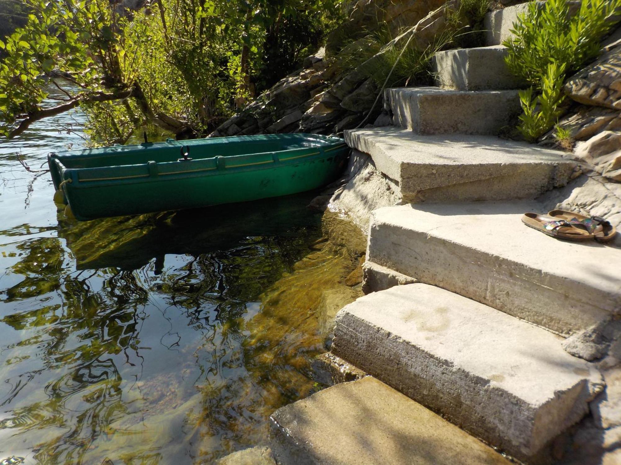 Villa Les Pieds Dans L'Eau Le Pont du Travo Exterior foto